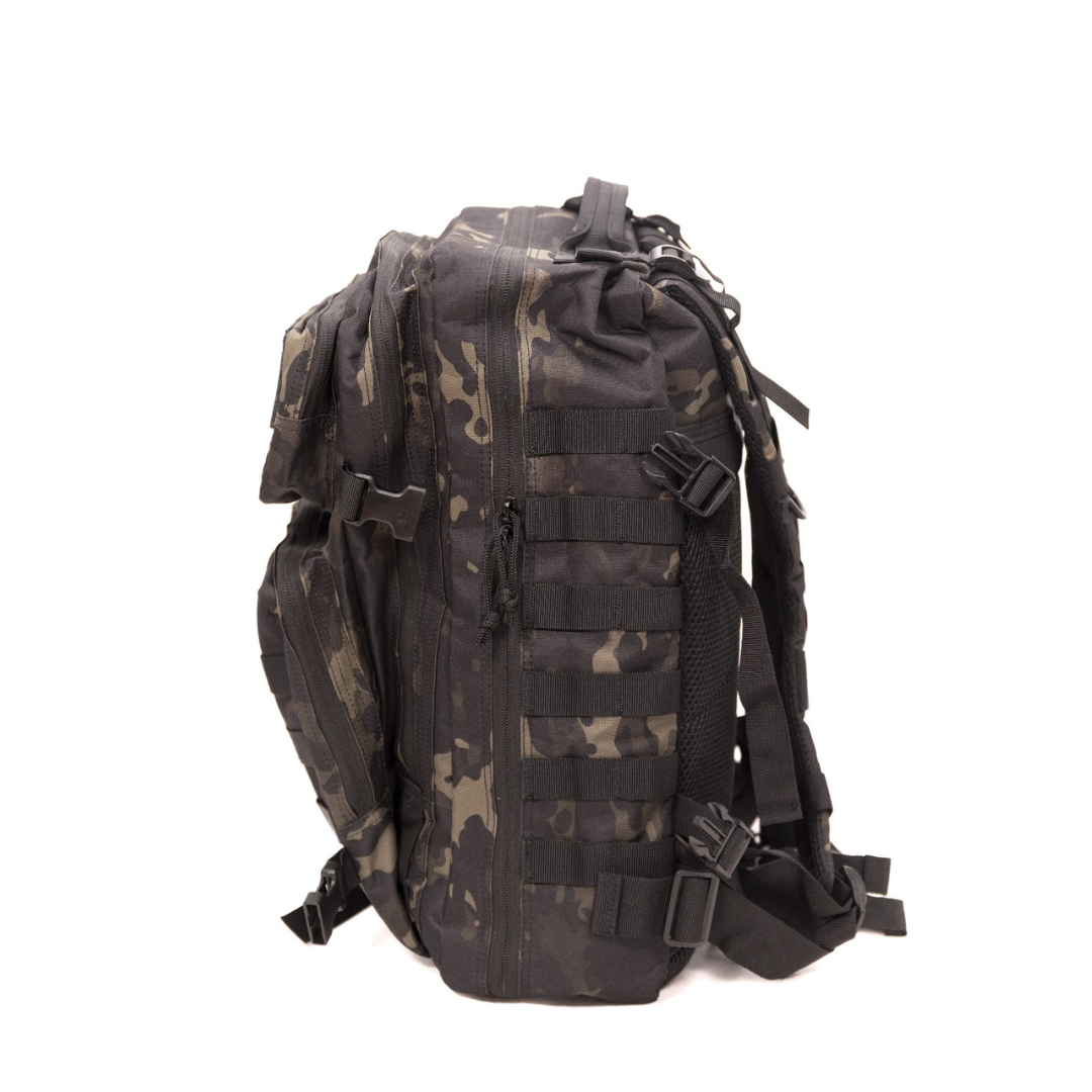 Mochila crossfit táctica militar de 45lt cómoda, resistente, ideal para gimnasio con soporte de carga pesada espacio óptimo y bolsillo interno