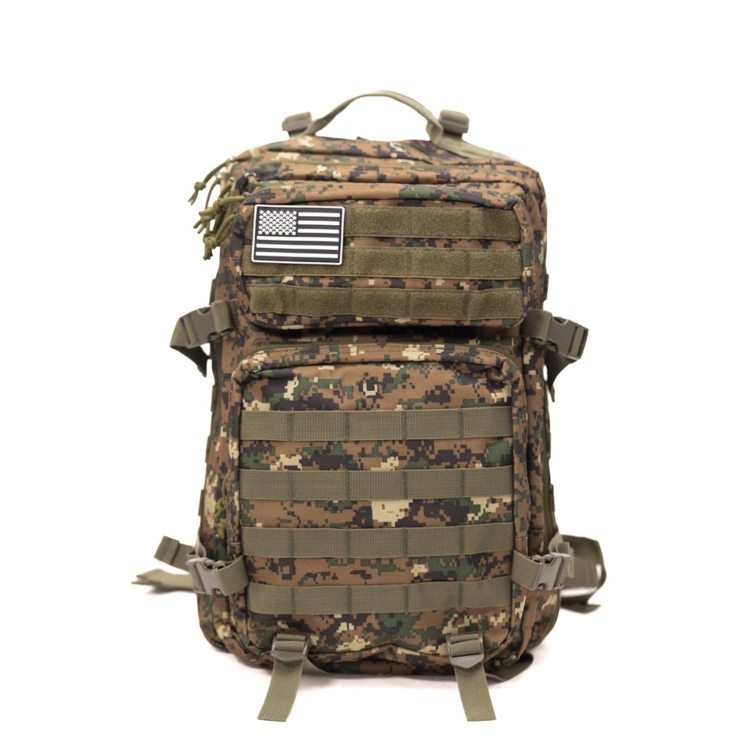 Mochila crossfit táctica militar de 45lt cómoda, resistente, ideal para gimnasio con soporte de carga pesada espacio óptimo y bolsillo interno