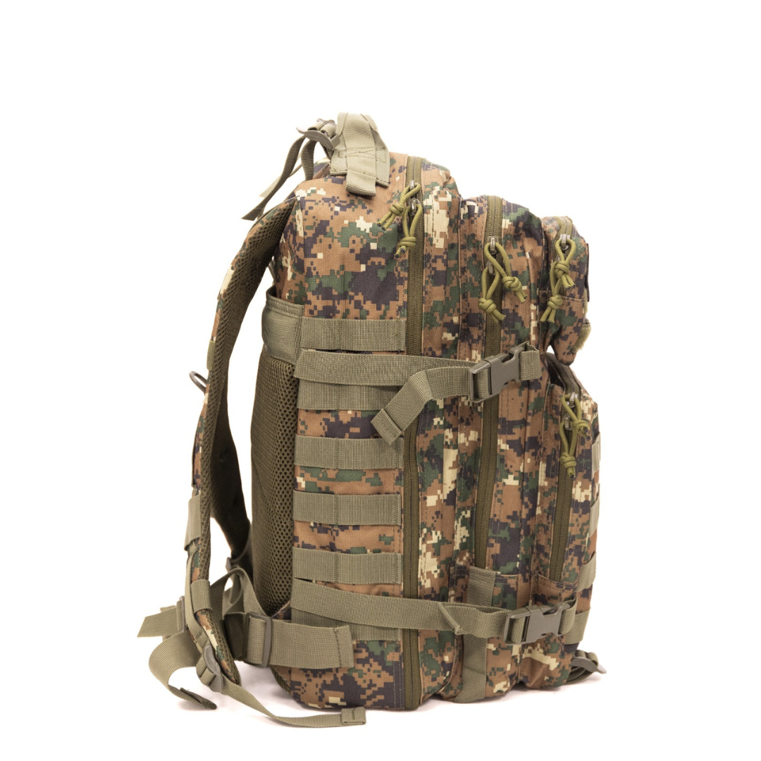 Mochila crossfit táctica militar de 45lt cómoda, resistente, ideal para gimnasio con soporte de carga pesada espacio óptimo y bolsillo interno