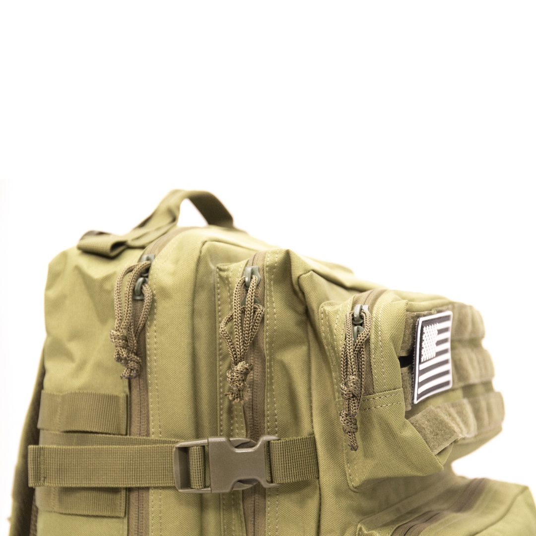 Mochila crossfit táctica militar de 45lt cómoda, resistente, ideal para gimnasio con soporte de carga pesada espacio óptimo y bolsillo interno